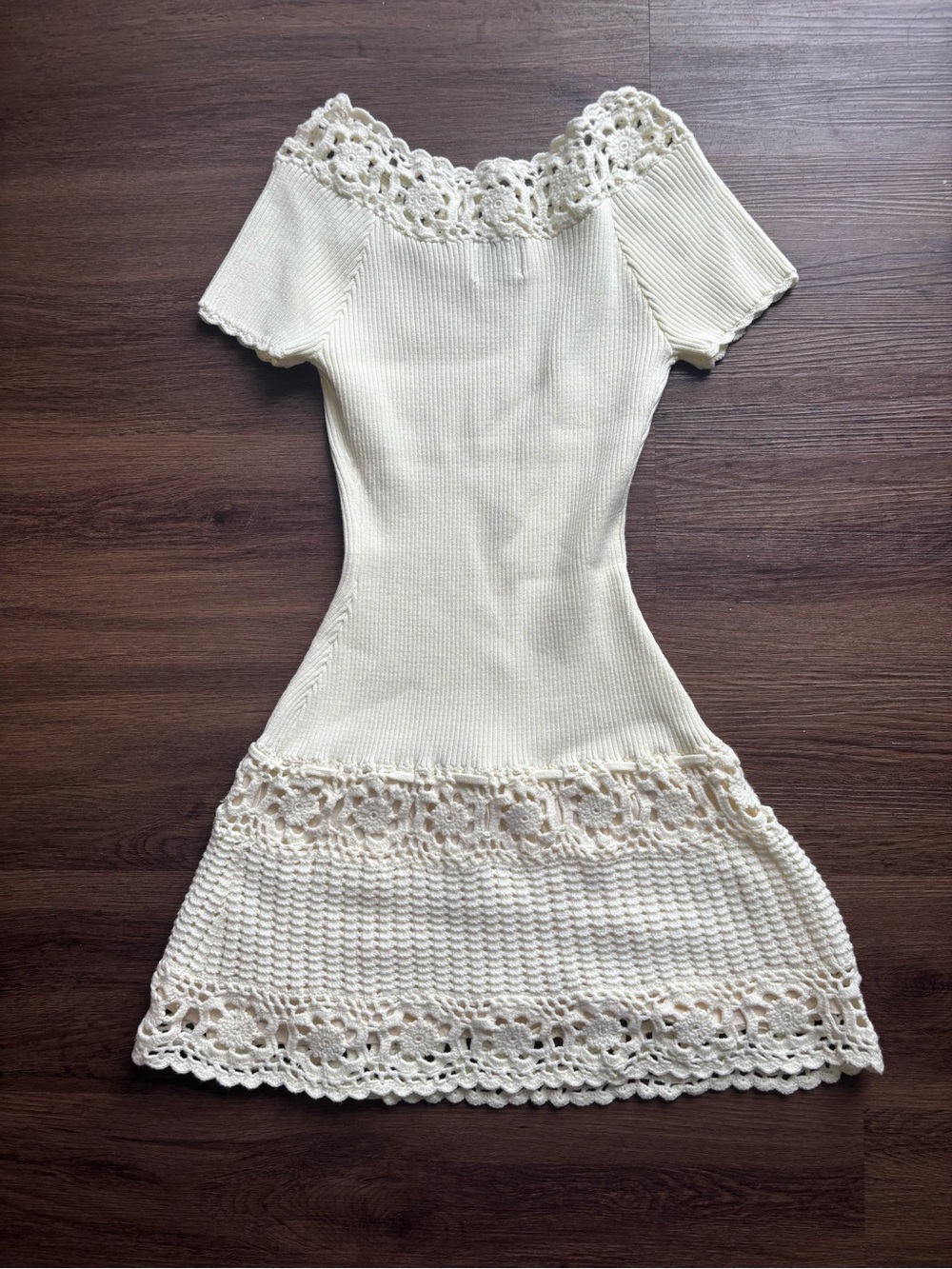 Frankie’s Bikinis Libra Crochet Dress - Picture 2 of 6